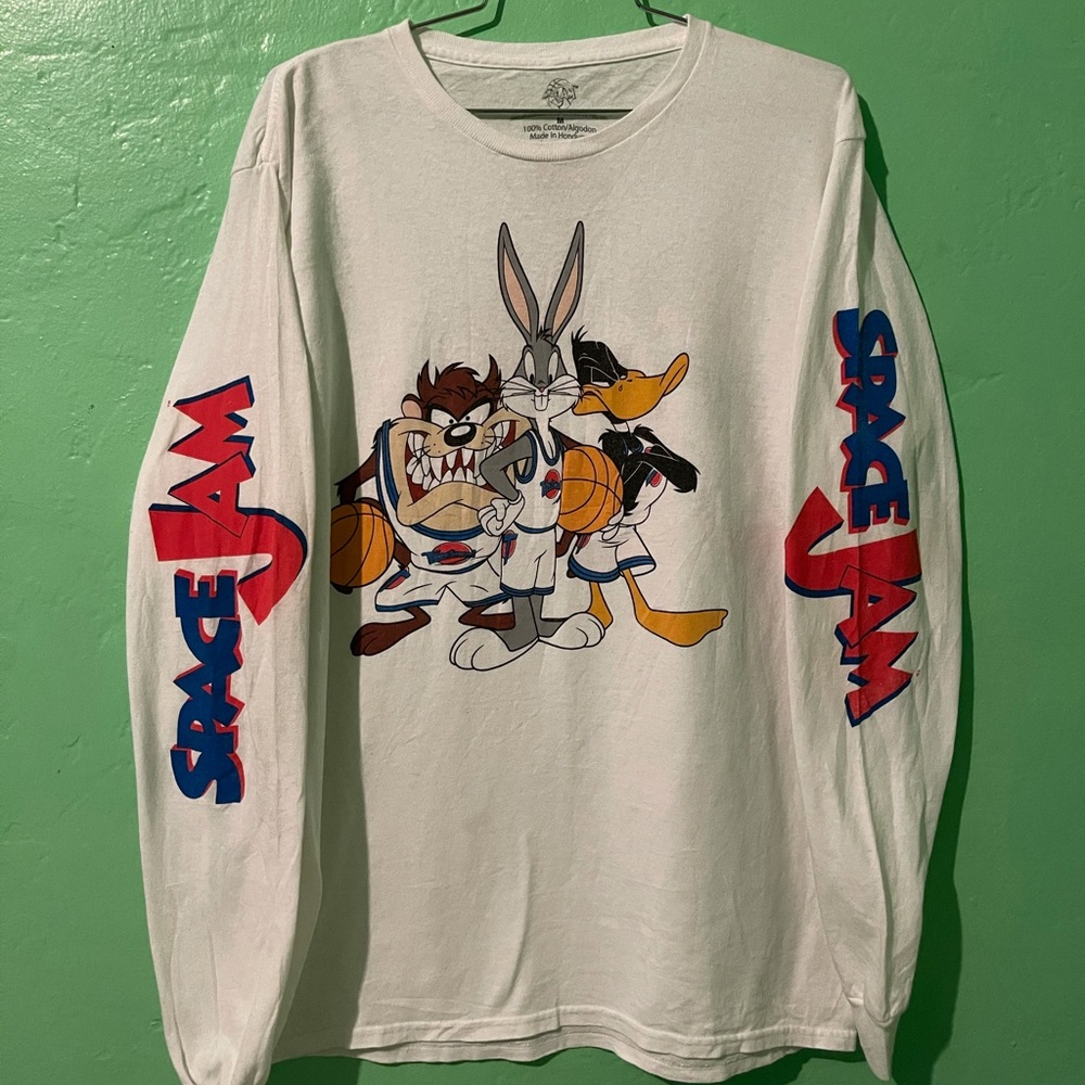 🌙Vintage SpaceJam long sleeve shirt
